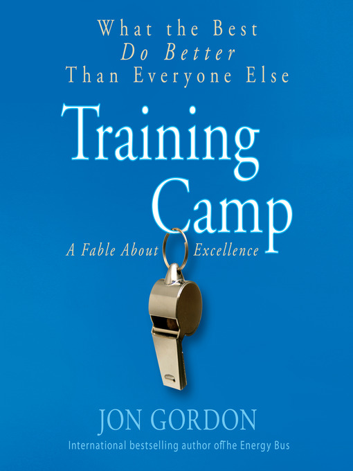 Title details for Training Camp by Jon Gordon - Wait list